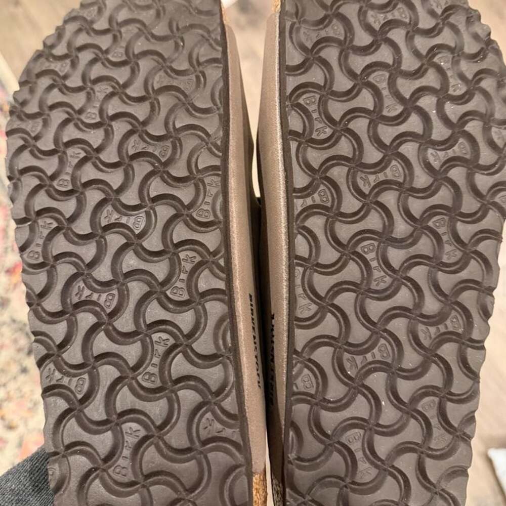 Birkenstock Arizona Sandals Mocha Birko-Flor Size 45 12 - Picture 5 of 5